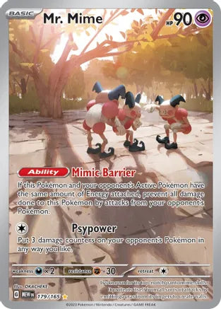 Single - Mr.Mime #179/165 [ENG]