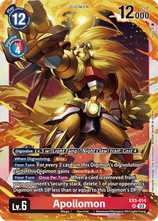 Single - Apollomon #EX5-014 [ENG]