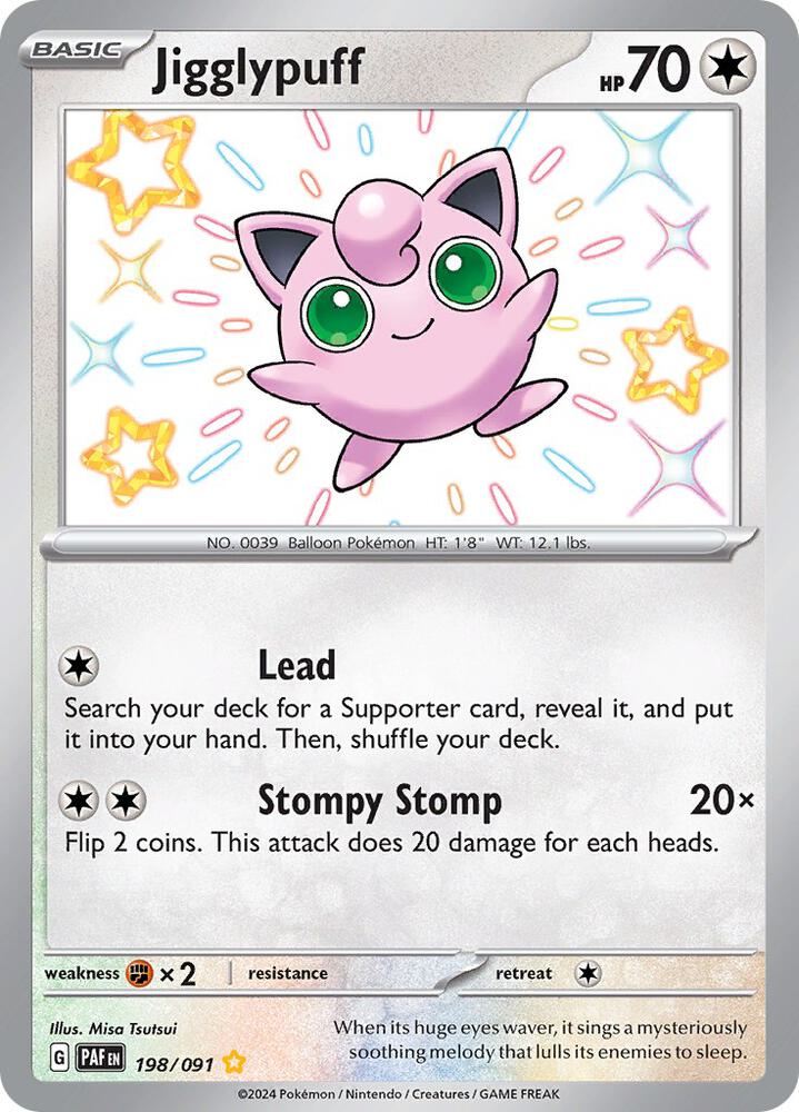 Single - Jigglypuff #198/091 [ENG]