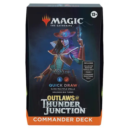 Commander Deck (OTJ)- Quick Draw [ENG]