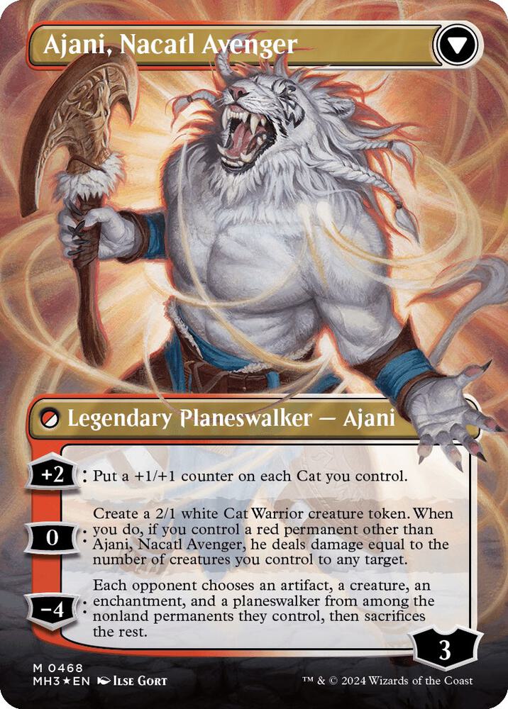 Single - Ajani, Nacatl Pariah #0468 [ENG]