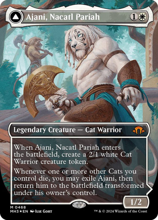 Single - Ajani, Nacatl Pariah #0468 [ENG]