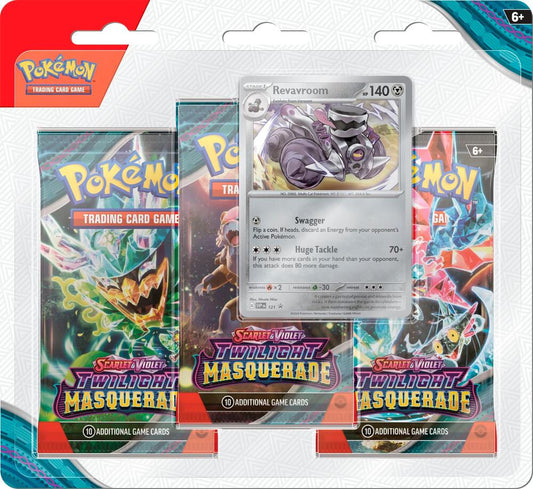 3 Pack Blister [Revavroom] - SV06: Twilight Masquerade (TWM)
