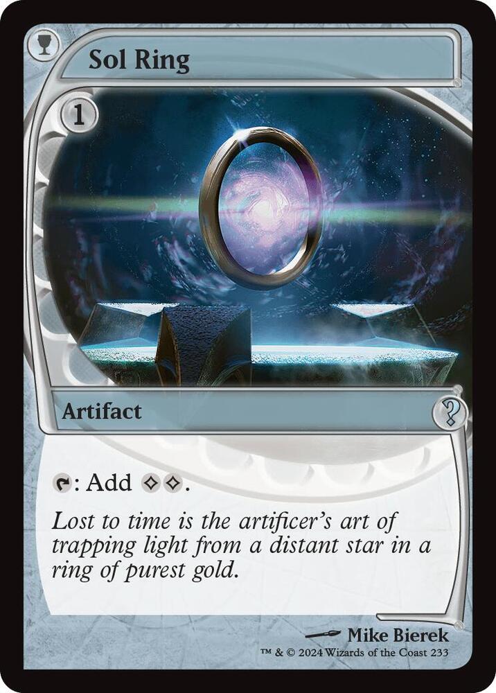 Single - Sol Ring (Future Sight) - Mystery Booster 2 (MB2)