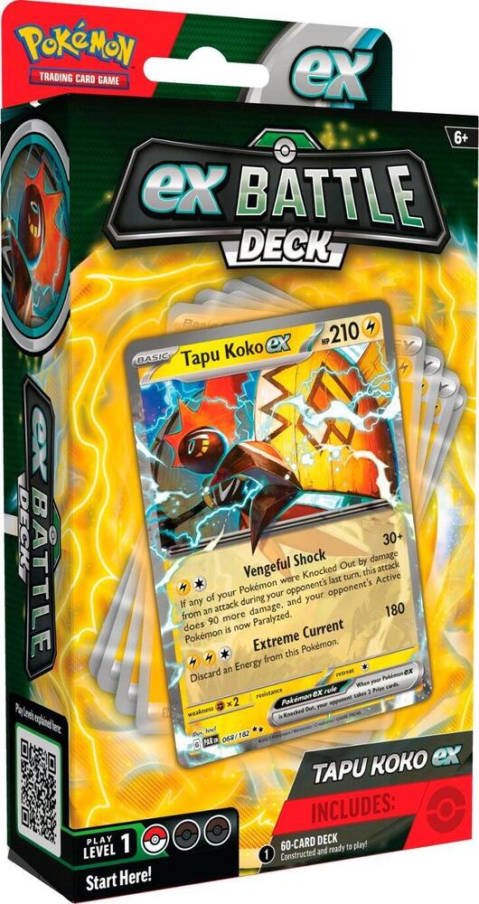 Battle Deck - Tapu Koko / Iron Leaves [ENG]