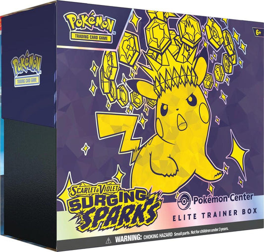 Pokemon Center Elite Trainer Box (Exclusive) - SV08: Surging Sparks (SV08)