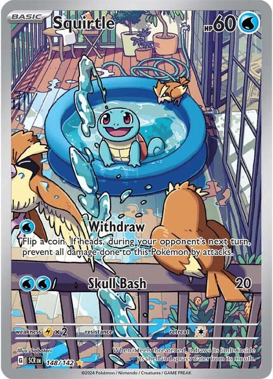 Single - Squirtle #148/142 [ENG]