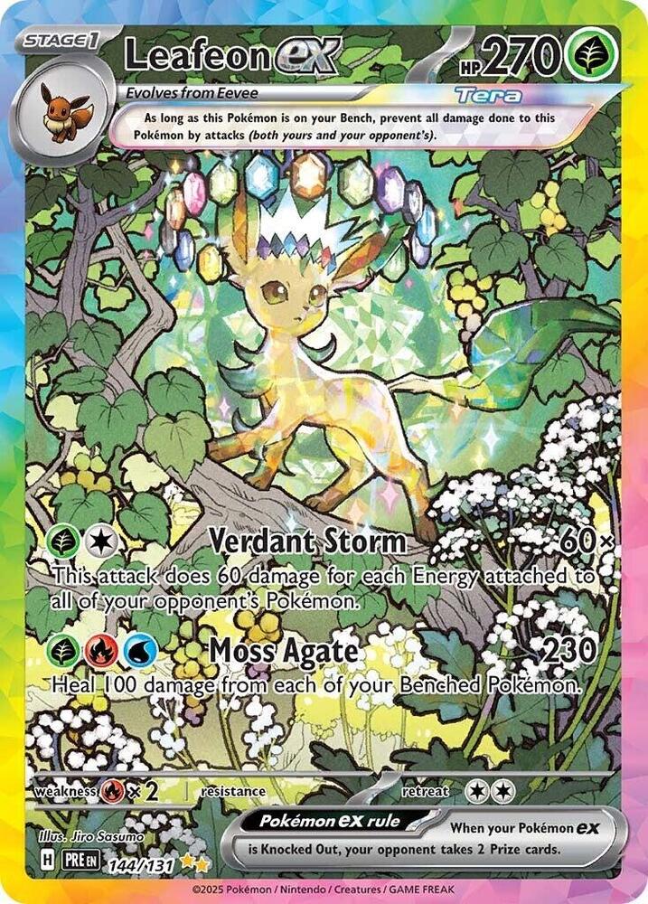 Single - Leafeon EX #144/131 [ENG]