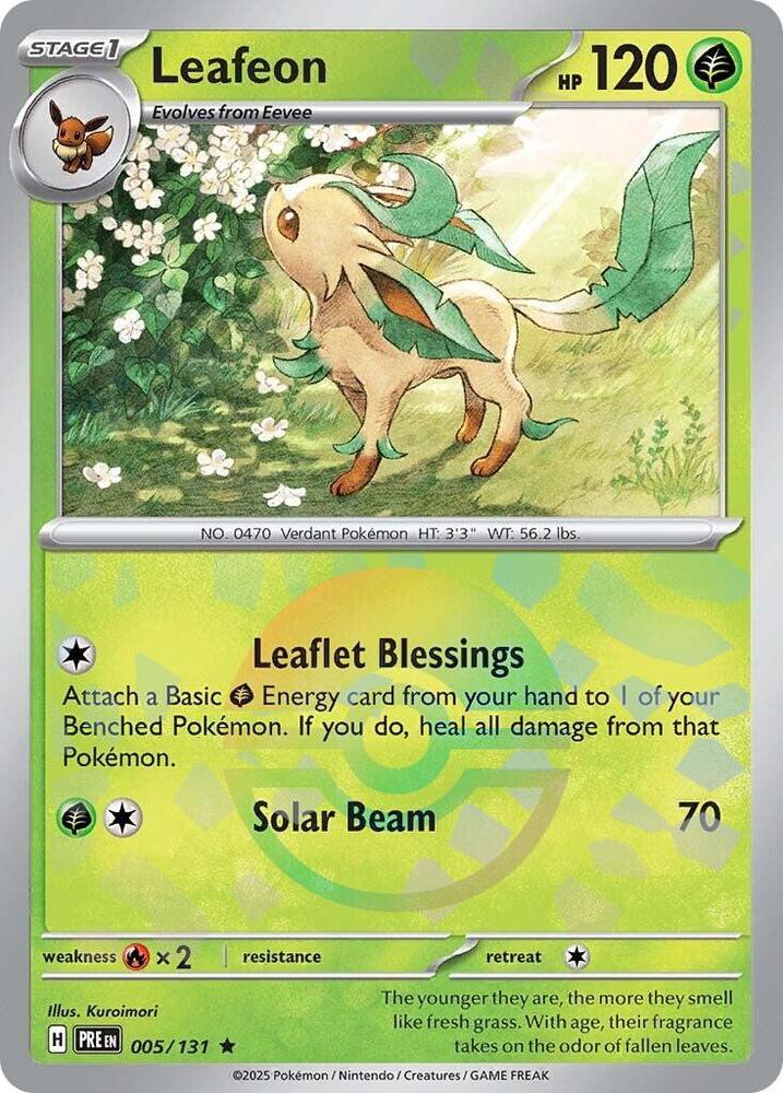 Single - Leafeon #005/131 [ENG]