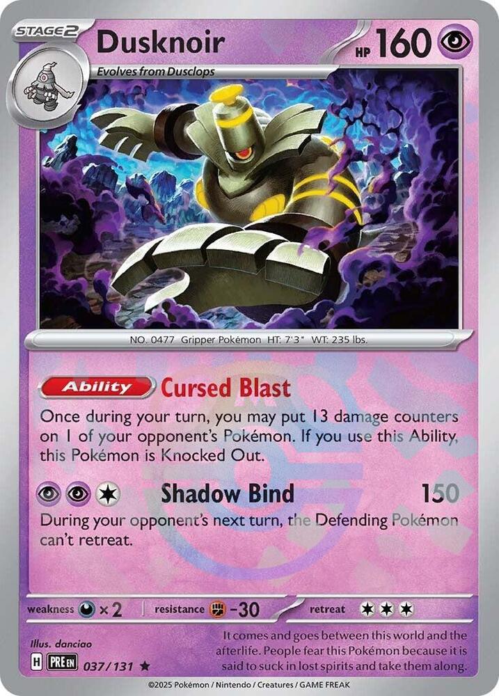 Single - Dusknoir #037/131 [ENG]