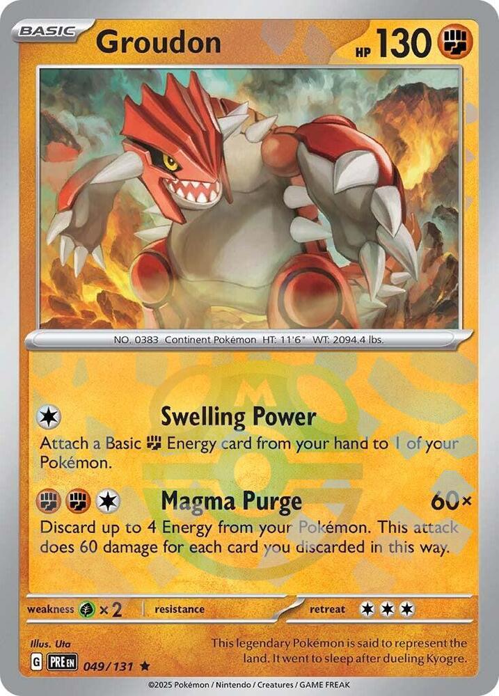 Single - Groudon #049/131 [ENG]