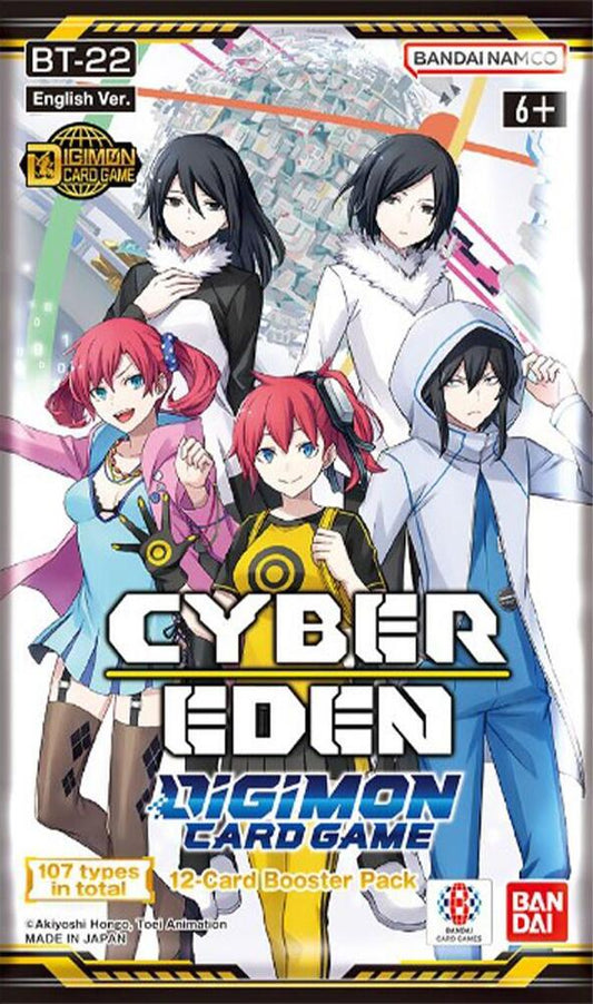 Booster Pack - Digimon Cyber Eden [ENG]