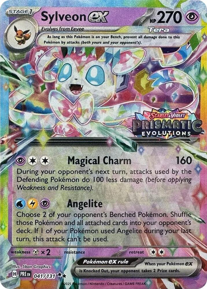 Promo - Sylveon EX #041/131 [ENG]