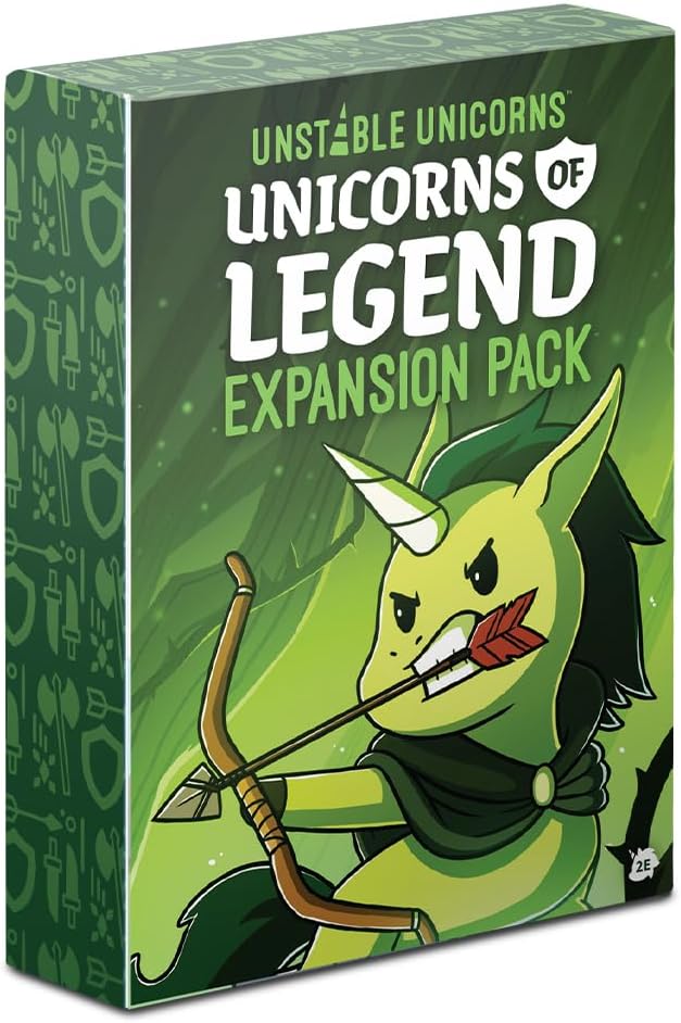 Card Game - Unstable Unicorns: Unicorns of Legend Expansion Pack