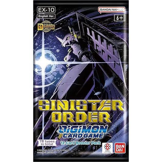 Booster pack - Digimon - Sinister Order [ENG]