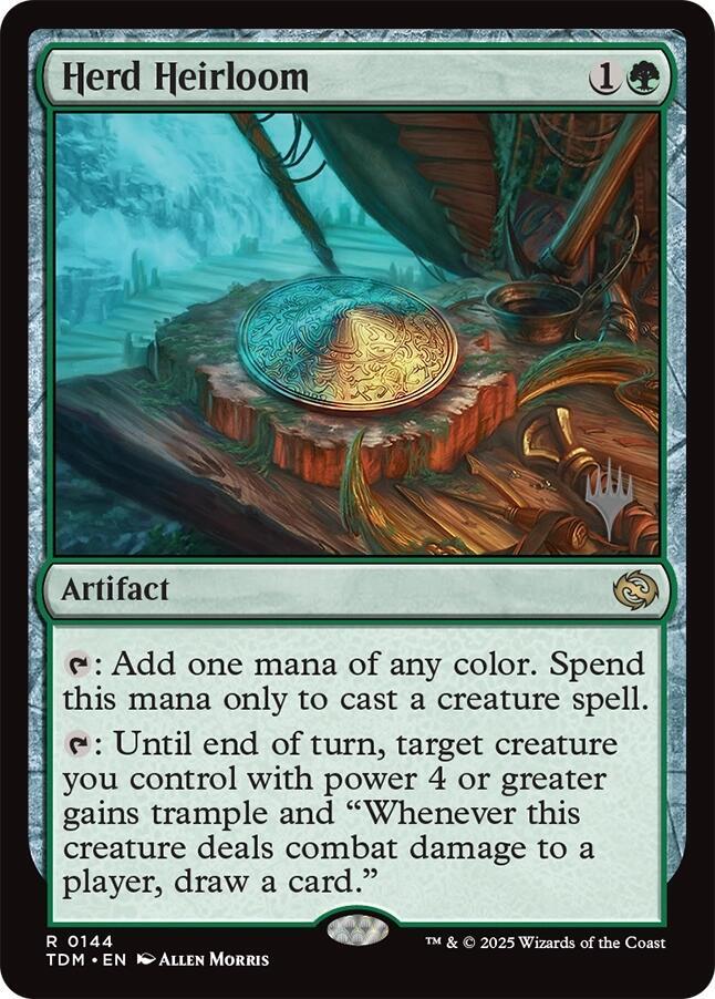 Single -  Herd Heirloom - Promo Pack: Tarkir: Dragonstorm (PPTDM)
