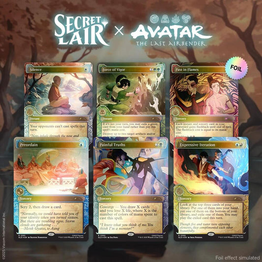 Secret Lair - Avatar: The Last Airbender: One with the Elements - Rainbow Foil Edition