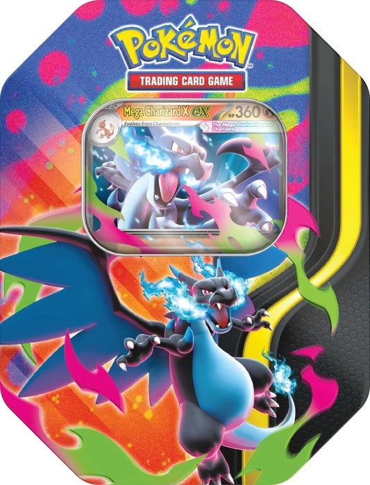 Collection Tin - Mega Charizard X Limit 1 per person