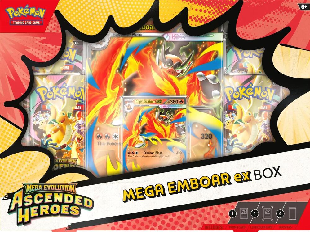 Mega Emboar ex Box - ME: Ascended Heroes (ASC)
