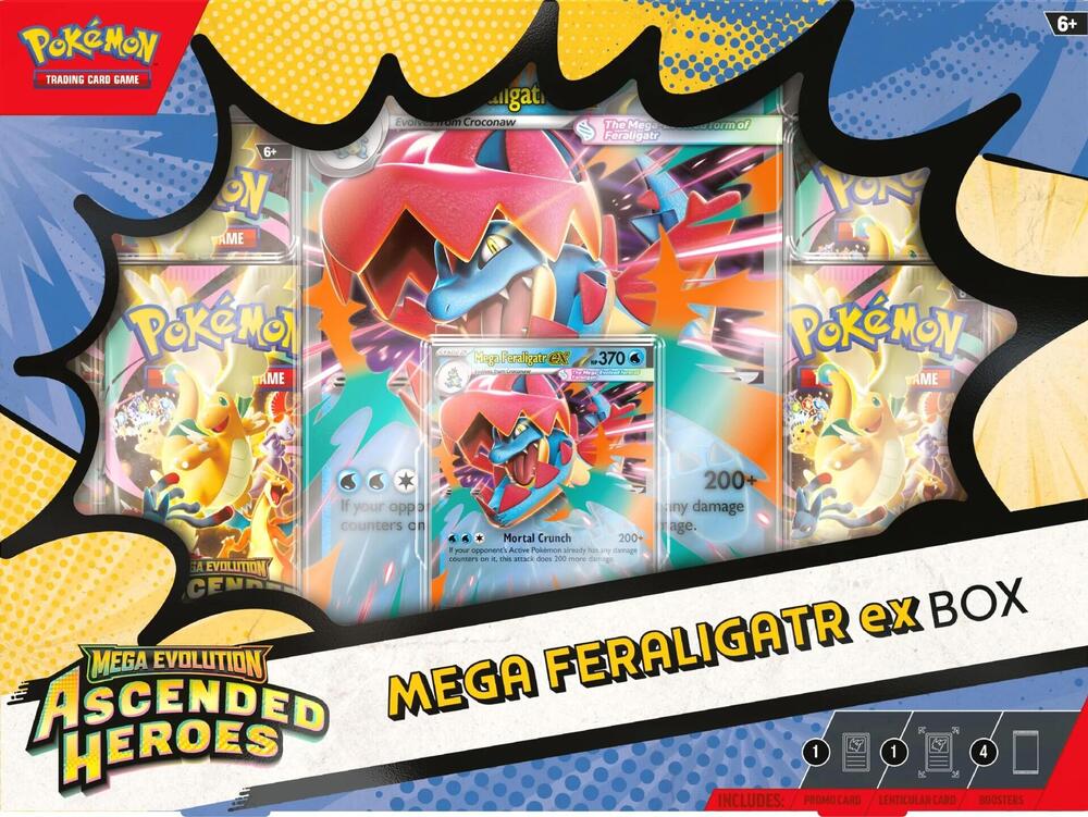 Mega Feraligatr ex Box - ME: Ascended Heroes (ASC)