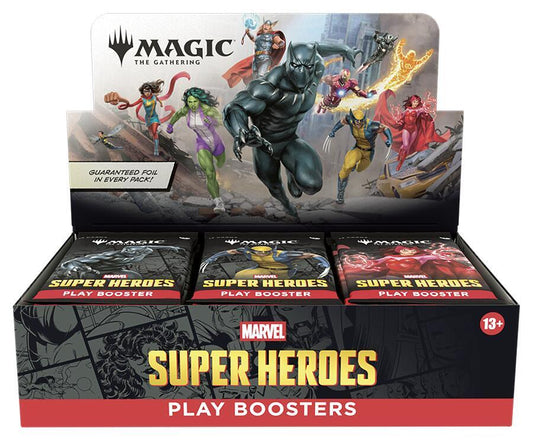 Play Booster Display - Marvel Super Heroes (MSH) CASES AVAILABLE