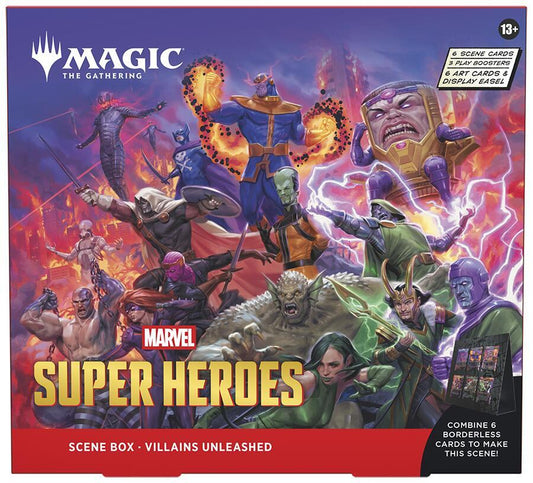 Scene Box - Villains Unleashed - Marvel Super Heroes (MSH) 1 PER PERSON