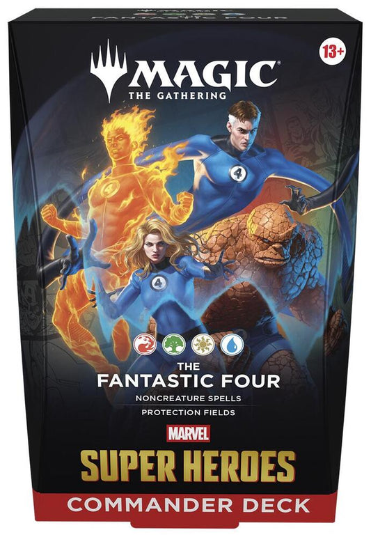 Commander Deck - The Fantastic Four - Commander: Marvel Super Heroes (MSC)