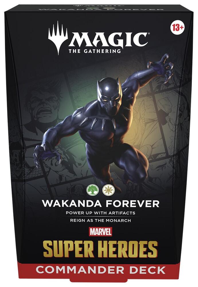 Commander Deck - Wakanda Forever / Marvel Super Heroes