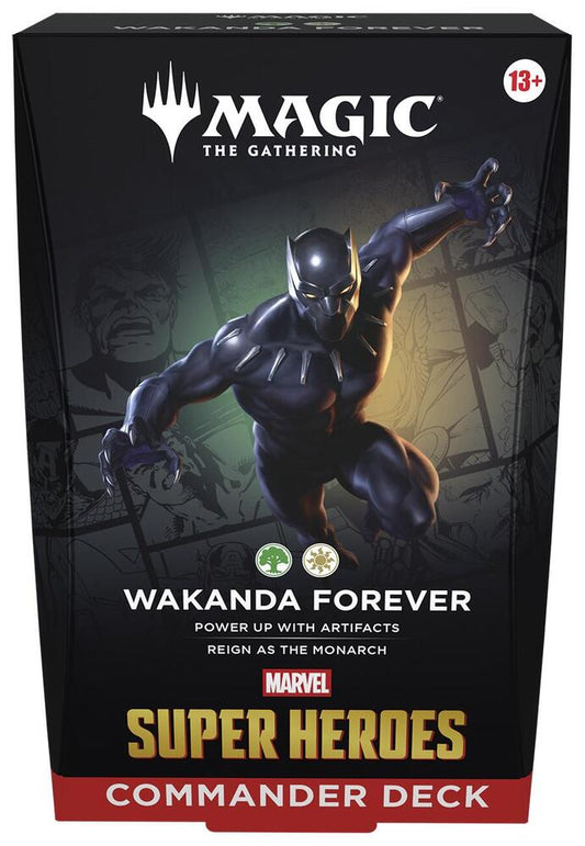 Commander Deck - Wakanda Forever - Commander: Marvel Super Heroes (MSC)