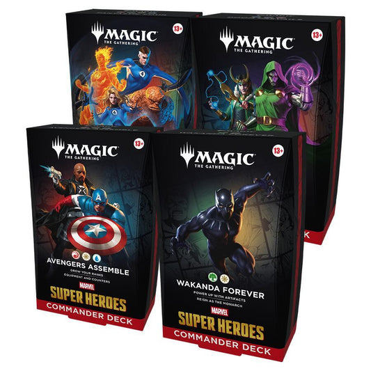 Commander Deck Case - Commander: Marvel Super Heroes (MSC)