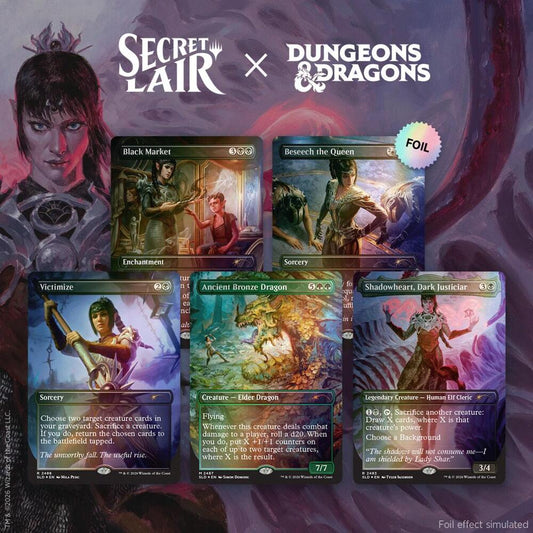 Secret Lair - Dungeons & Dragons: Shadowheart’s Devotion - Traditional Foil Edition