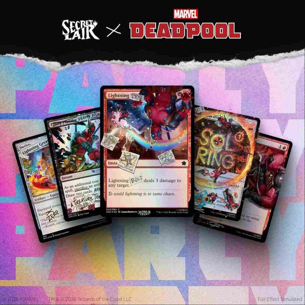 Secret Lair - Marvel - I fixed it (You're Welcome)