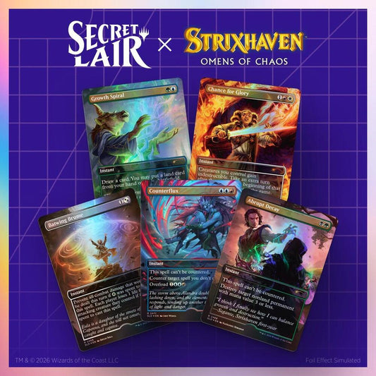 Secret Lair - Omens of Chaos - Traditional Foil Edition