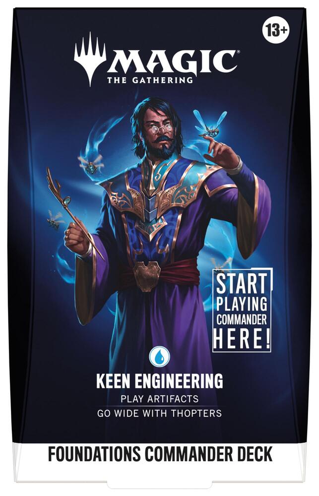 Commander Deck - Keen Engineering - Commander: Foundations (FDC) 1 per person