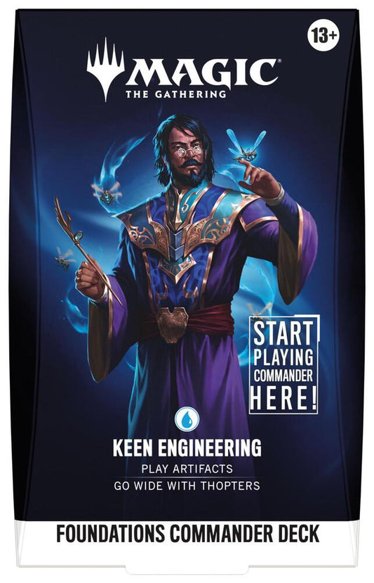 Commander Deck - Keen Engineering - Commander: Foundations (FDC) 1 per person