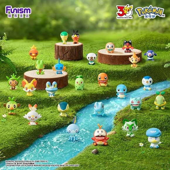 Pokemon Toy - Funism Palm Size Wonders First Partner Series Suitcase Blind Box