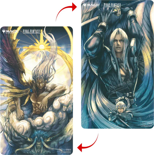 Playmat - Final Fantasy Double Sided Playmat for Magic: The Gathering - Sephiroth, Fabled SOLDIER