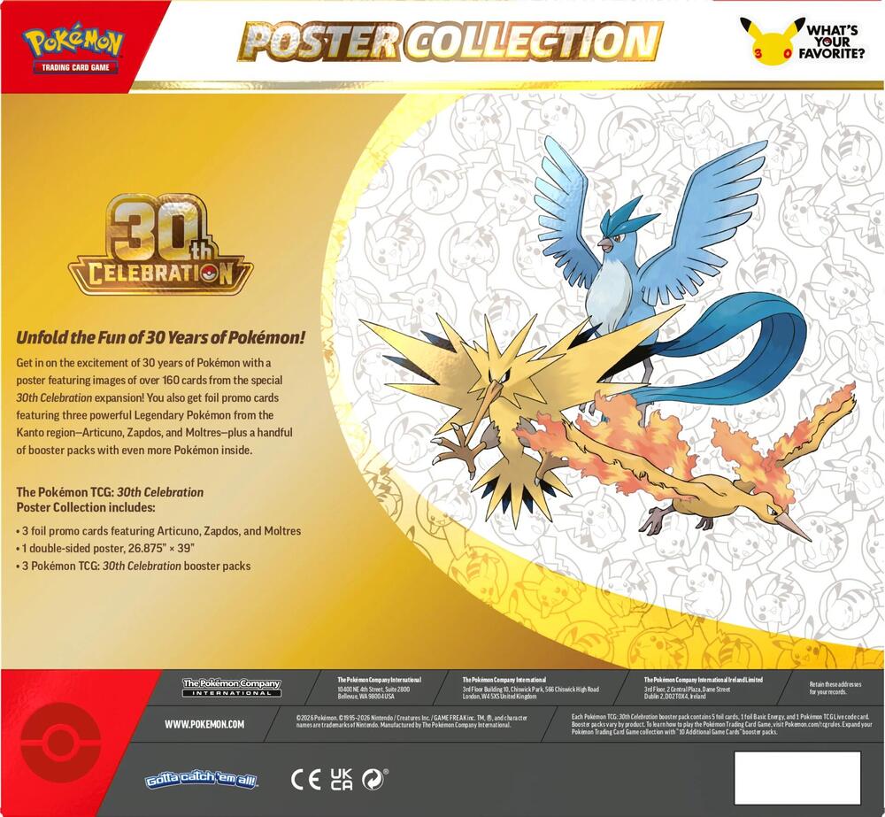 Poster Collection - ME: 30th Celebration (30C) (1 PER PERSON)