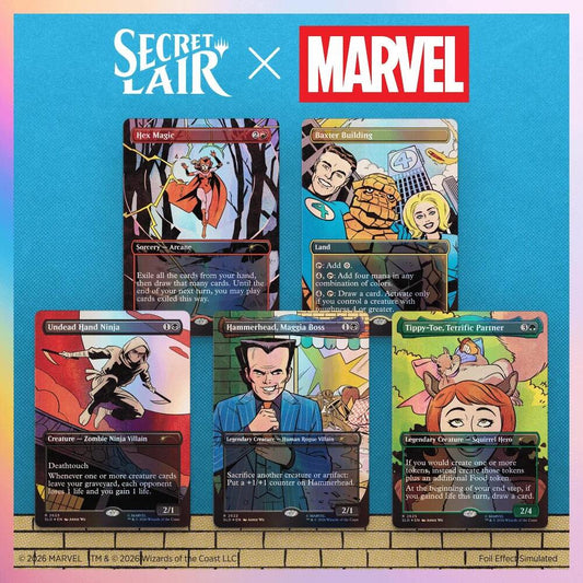 Secret Lair - Marvel: Spinner Rack Specials - Traditional Foil Edition