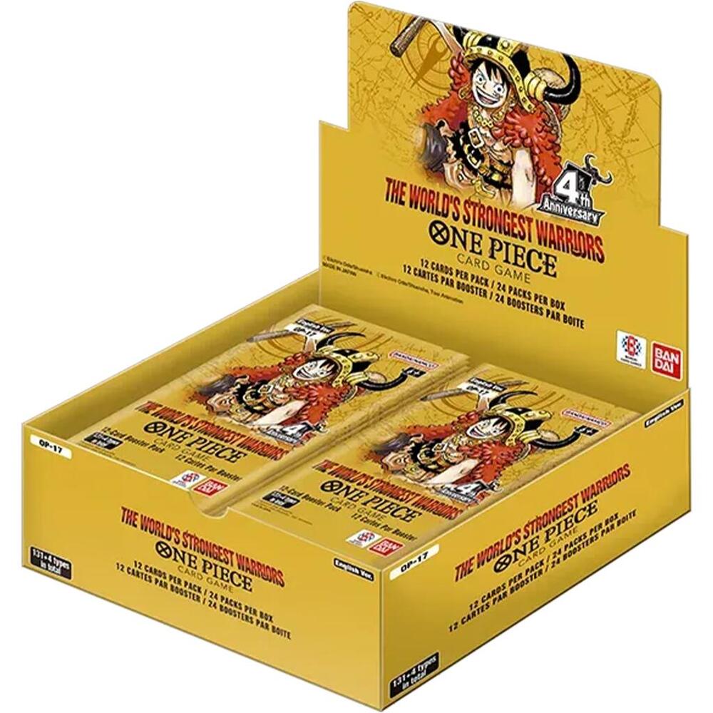 Booster Box - The World's Strongest Warriors (OP17) (2 PER PERSON)