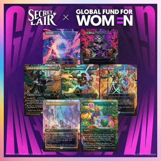 Secret Lair - Global Fund for Women: Their Magic is Limitless - Traditional Foil Edition