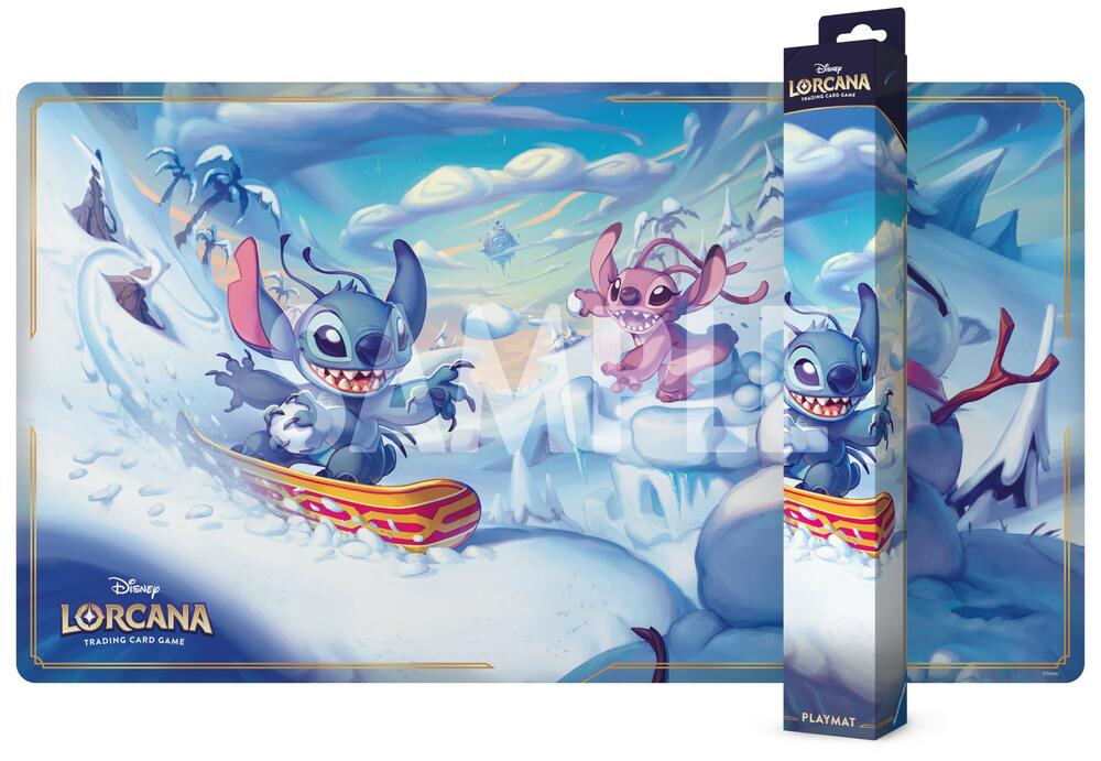 Playmat - Stitch - Carefree Snowboarder