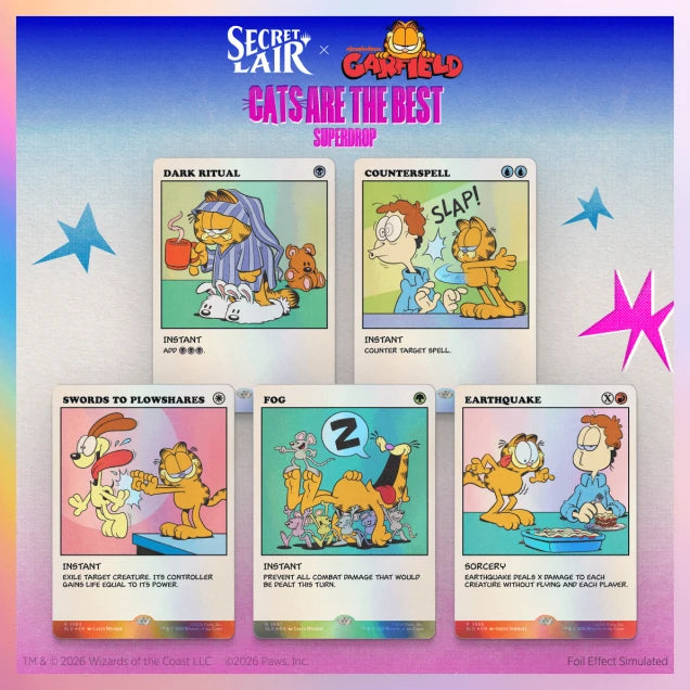 Secret Lair - (Foil) Garfield - As Intended