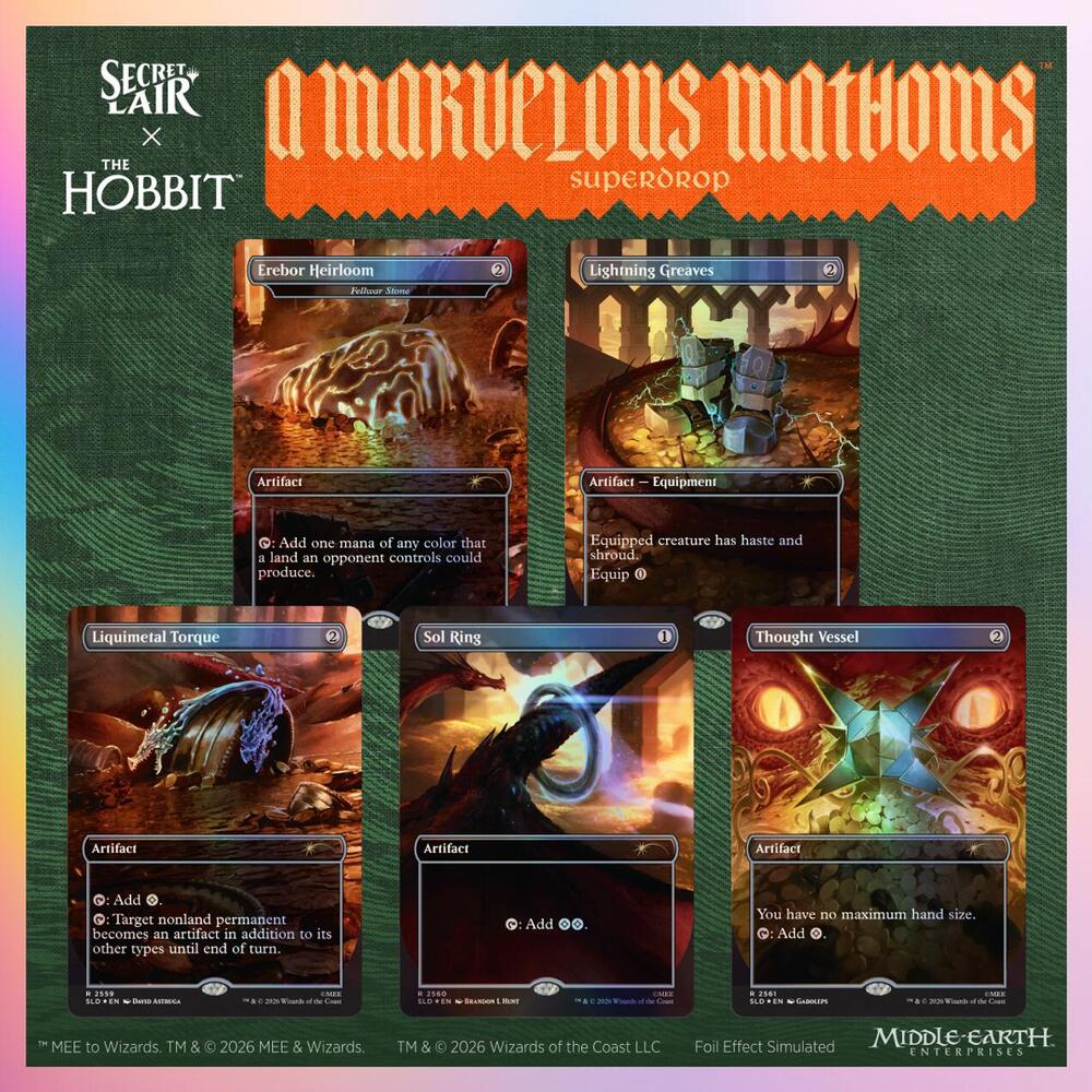Secret Lair - The Hobbit - Smaug's Spoils