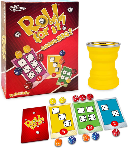 Board Game - Roll for It! Going Big! - Red Edition