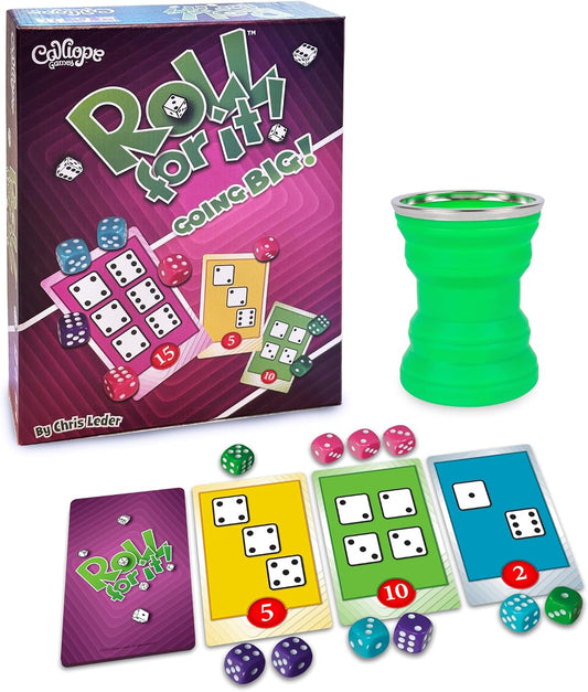 Board Game - Roll for It! Going Big! -Purple Edition
