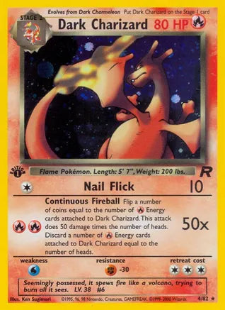 Single - Dark Charizard #4/82 [ENG]