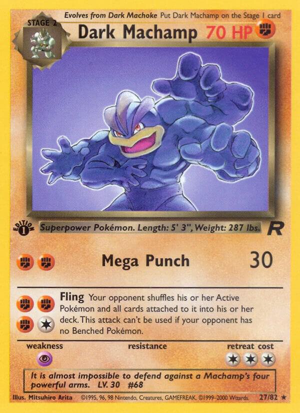 Single - Dark Machamp #27/82 [ENG]