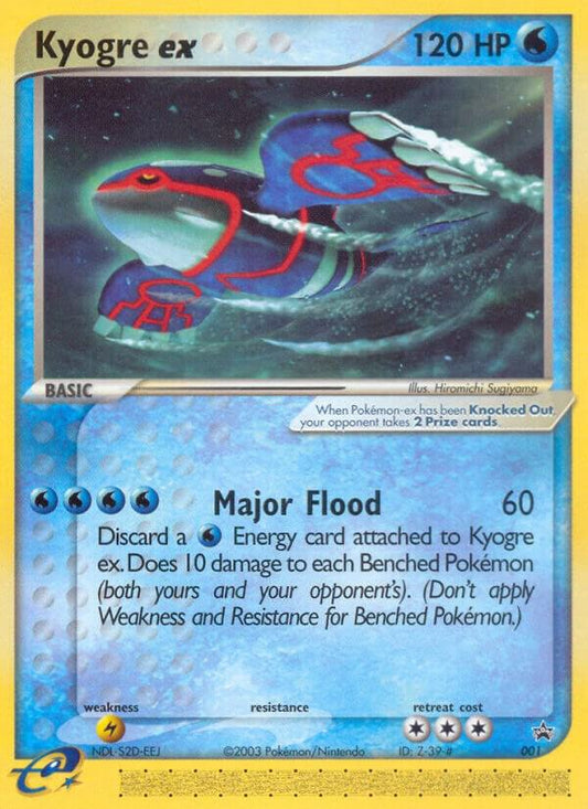 Promo - Kyogre EX #001 [ENG]