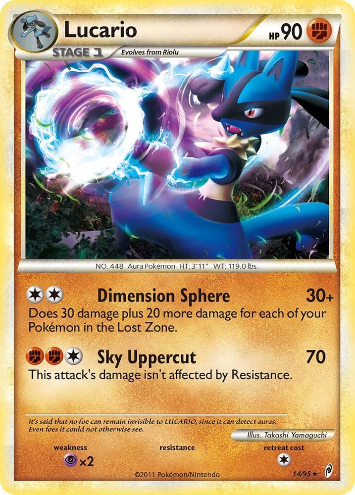 Single - Lucario #14/95 [ENG]